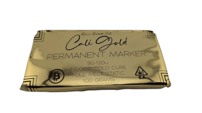 Cali Gold: Permanent Marker (Full Melt Static) – 3g