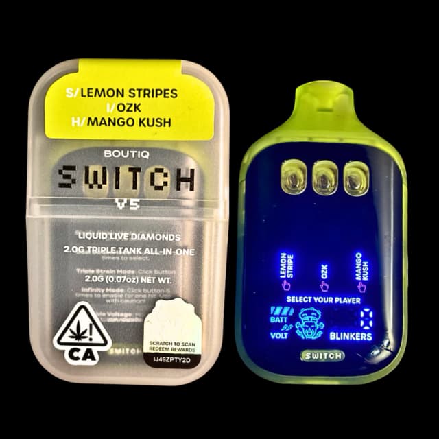 BOUTIQ Switch Disposable Vape V5 - 2000mg