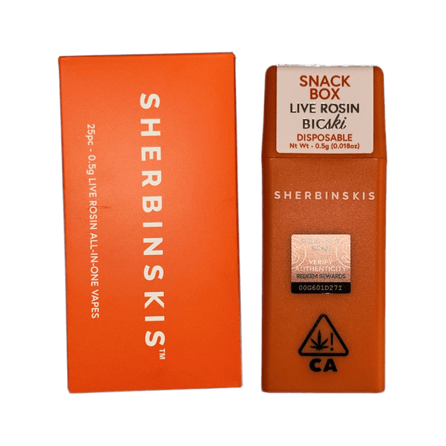 Sherbinski Live Rosin Disposable Vape - 500mg